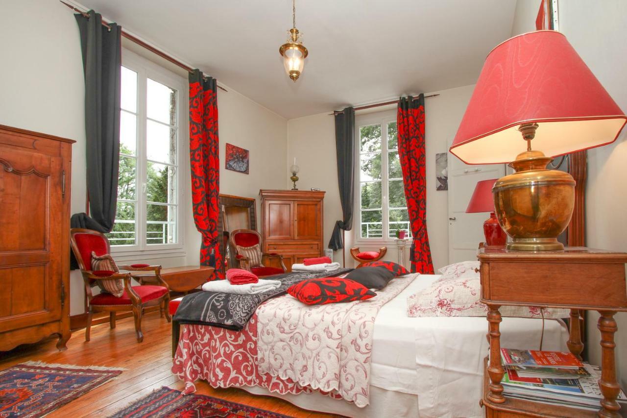 Manoir Des Turets Bed & Breakfast Yvre-l'Eveque Bagian luar foto